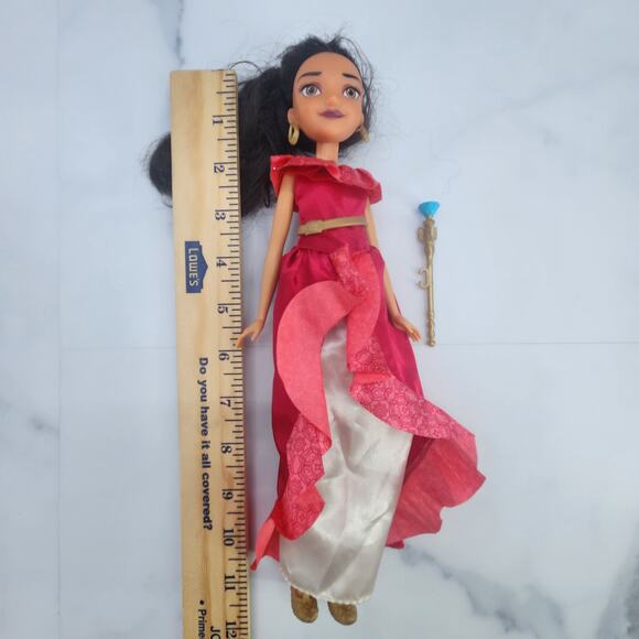 Elena of Avalor Disney Fashion Doll Princess & scepter 2015 Hasbro 12" - Picture 2 of 5